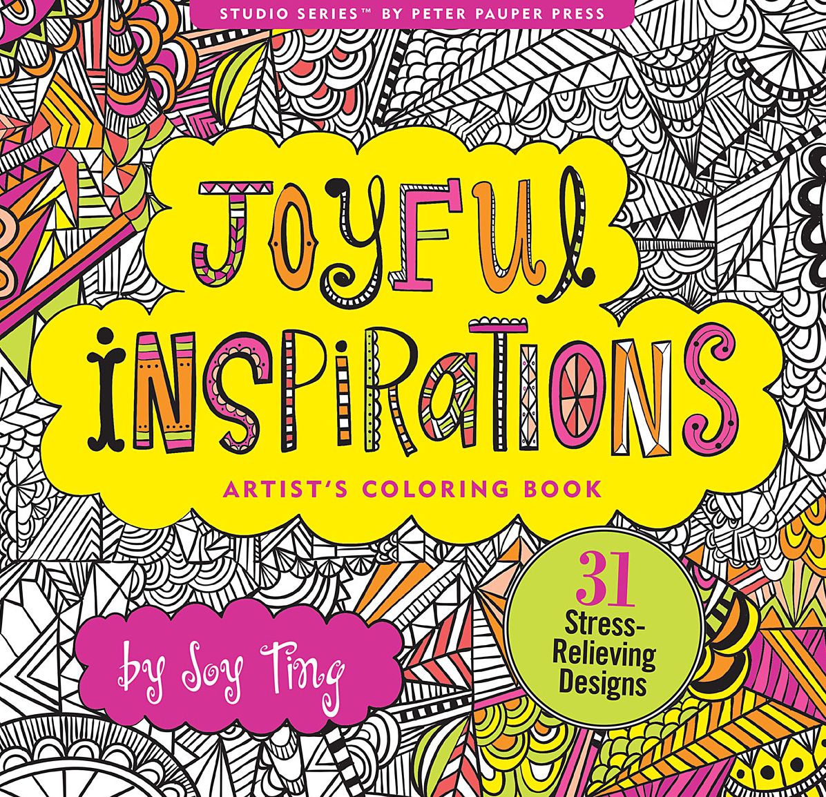 Joyful Inspirations Artists' Coloring Book