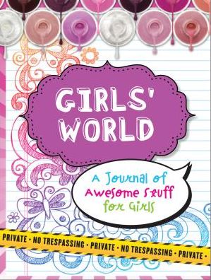 Girls' World Lock Journal 6 x 8