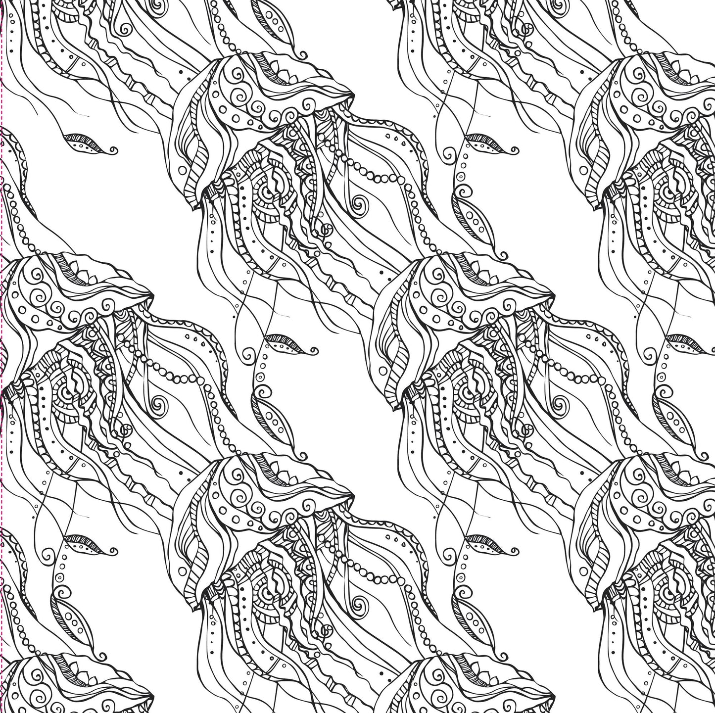 Ocean Designs Artist's Coloring Book