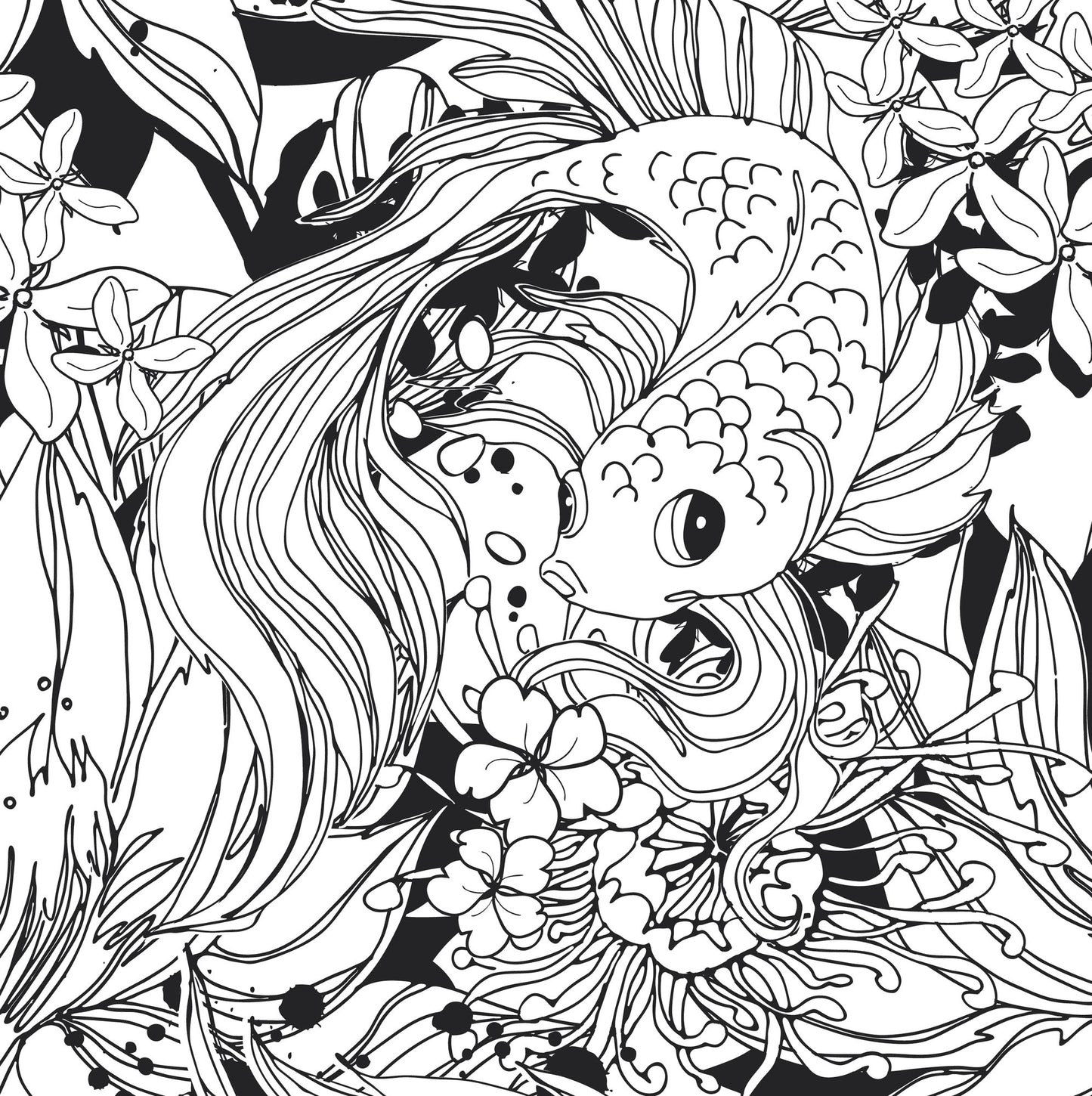 Ocean Designs Artist's Coloring Book