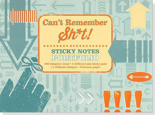 Can't Remember Sh*t Sticky Notes