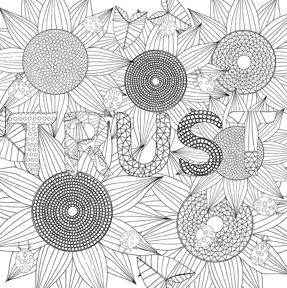 Believe in Yourself Artist's Coloring Book