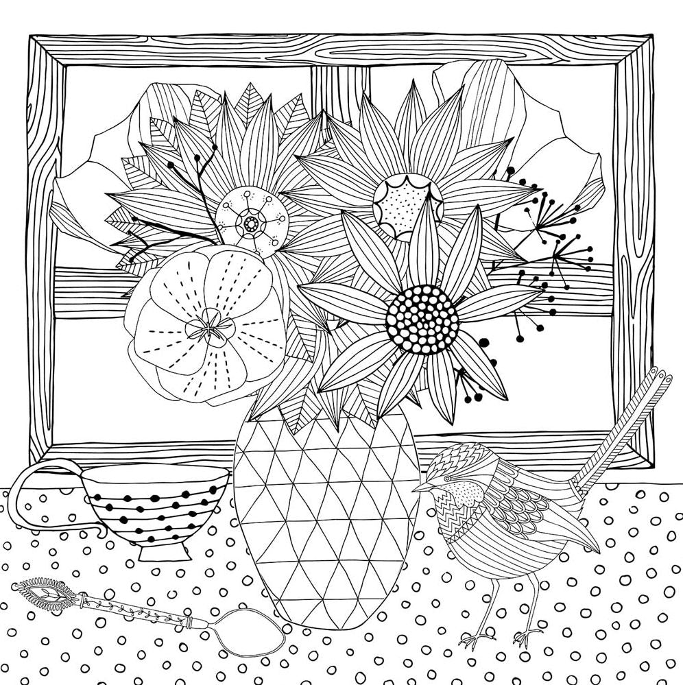 Believe in Yourself Artist's Coloring Book