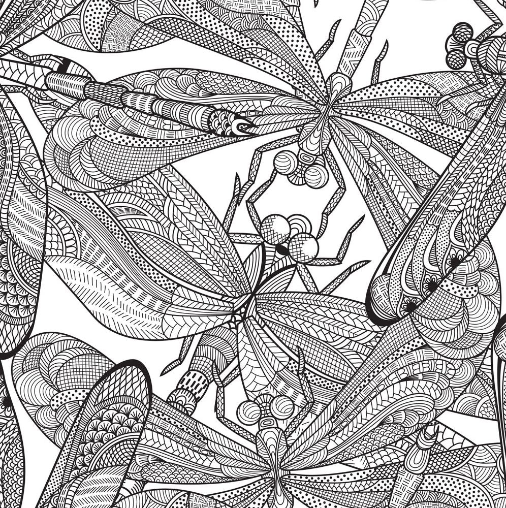 Wild Kingdom Artists' Coloring Book