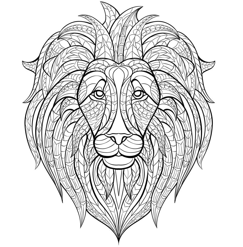 Wild Kingdom Artists' Coloring Book