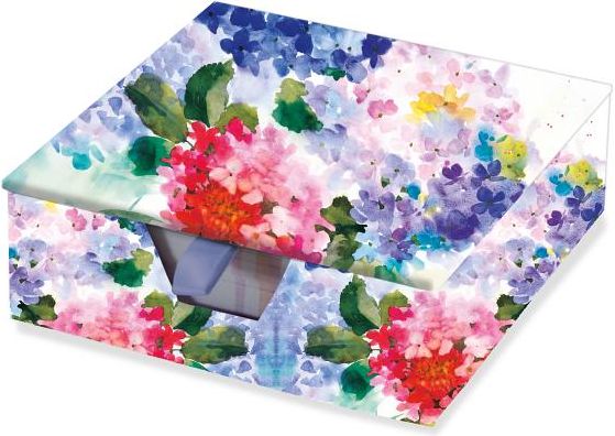 Hydrangeas Desk Notes (Note Pad)