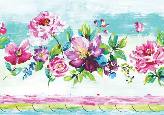 Floral Spectrum Boxed Note Card Set of 14