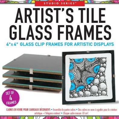 Studio Series Artist's Tile Glass Frames (Set of 4 Clip Frames)