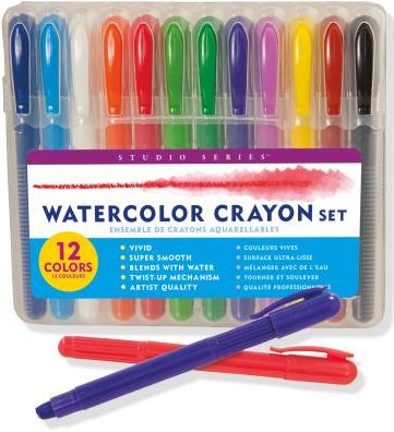 Studio Series Watercolor Crayon Set of 12