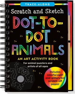 Dot-to-Dot Animals: Scratch & Sketch