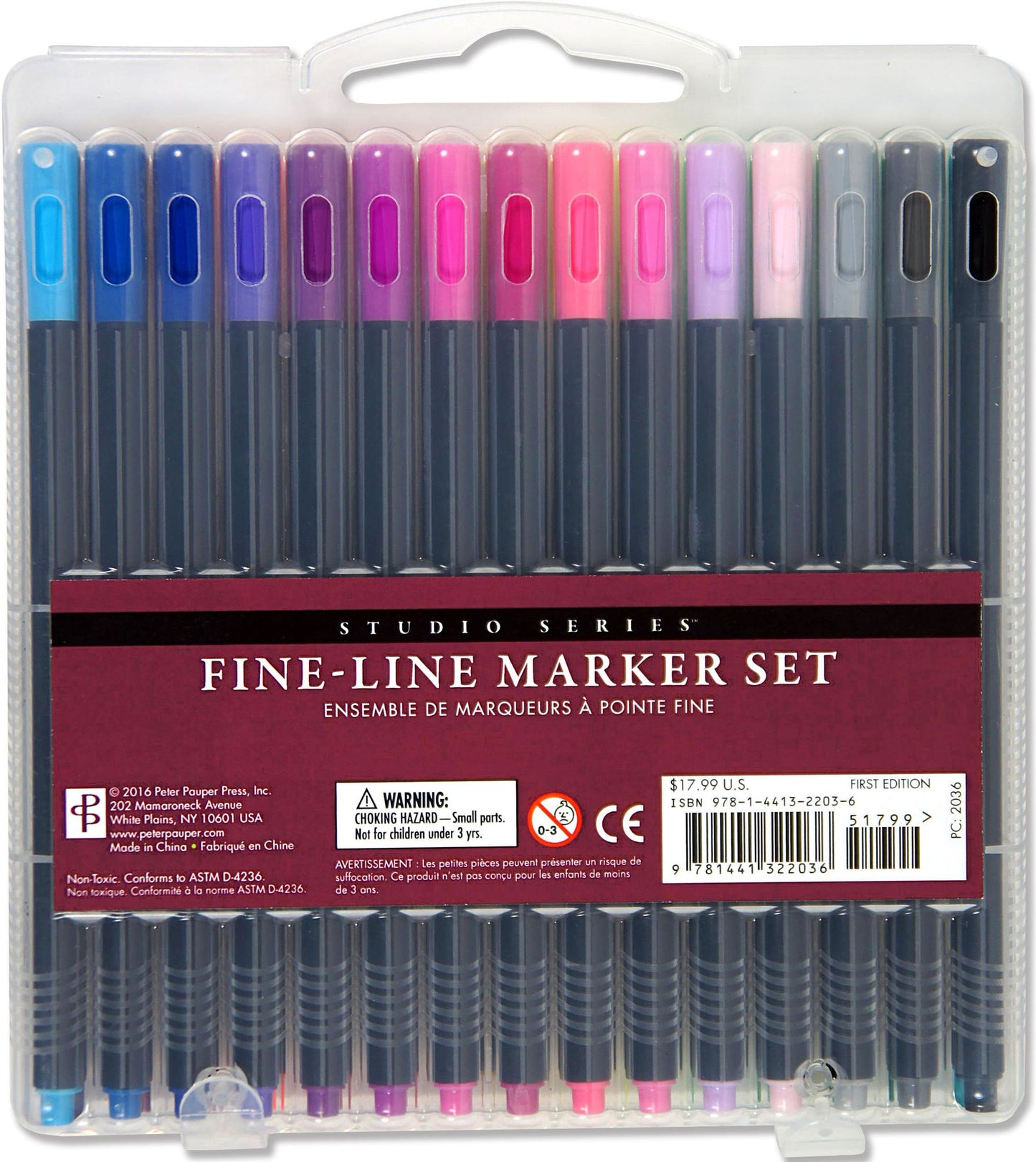 Studio Series Fine-Line Marker Set of 30