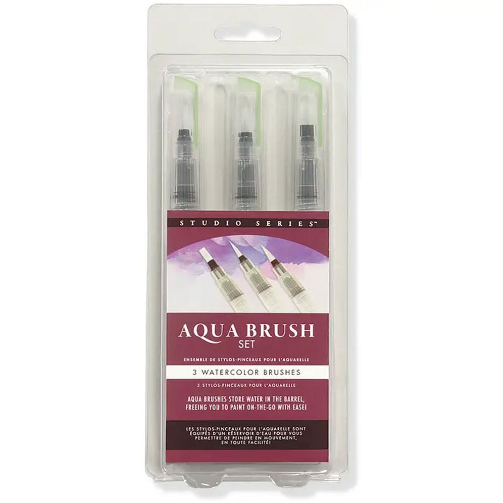 Studio Series Aqua Brush Set of 3