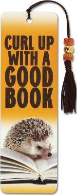 Hedgehog Beaded Bookmark