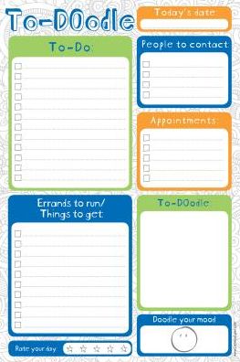 To-Doodle Notepad (to Do List)