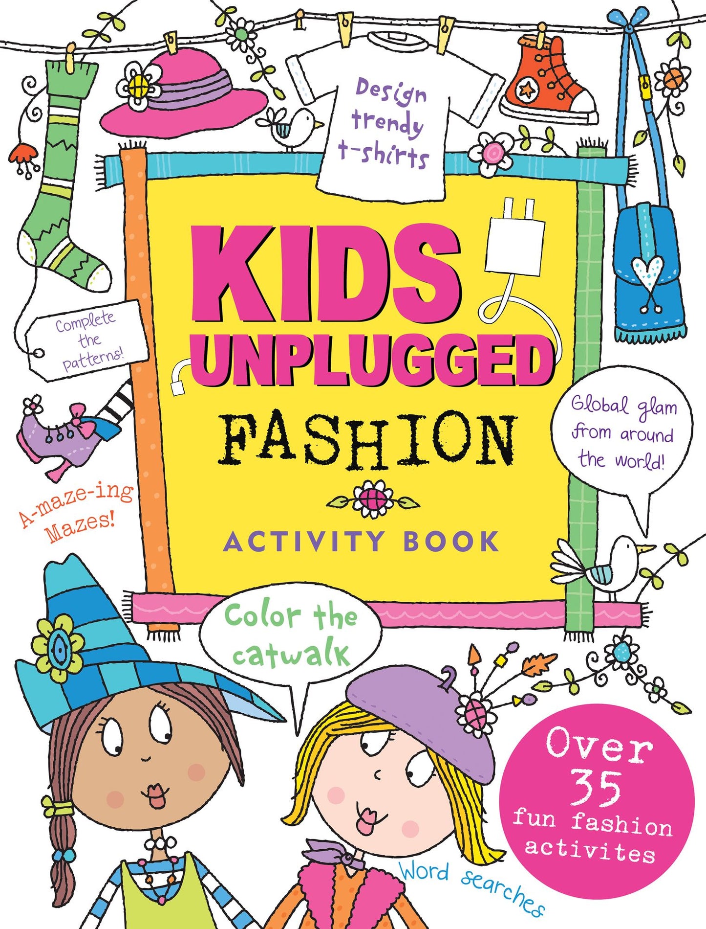 Kids Unplugged Fashion Activity Book