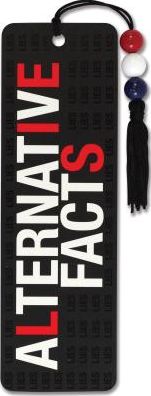 Alternative Facts Beaded Bookmark