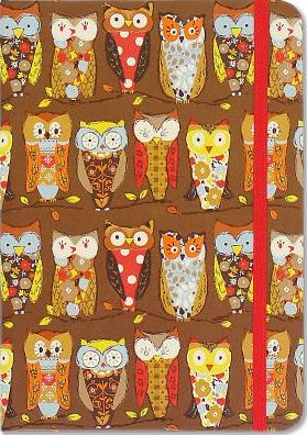 Perching Owls Journal 5 x 7