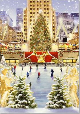 The Tree At Rockefeller Center Christmas Boxed Card