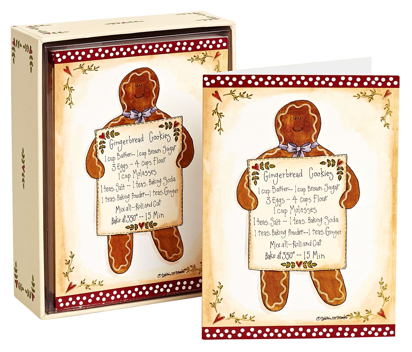 Gingerbread Cookies Christmas Boxed Card
