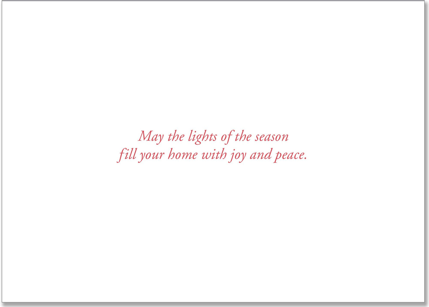 Evening Lights Christmas Boxed Card
