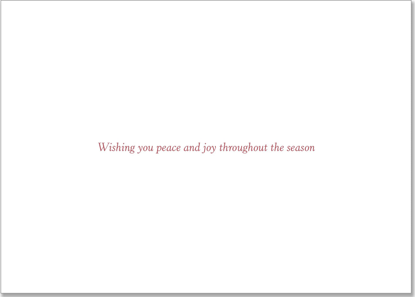 Peaceful Tidings Christmas Boxed Card