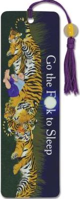 Go the F*ck to Sleep Beaded Bookmark
