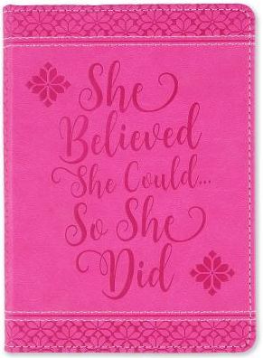 Small Artisan She Believed She Could Journal