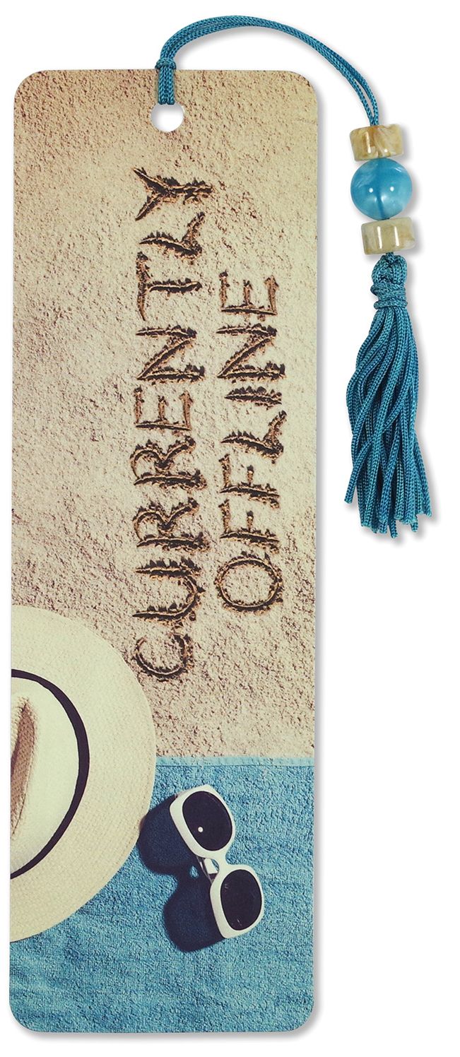 CURRENTLY OFFLINE BEADED BOOKMARK