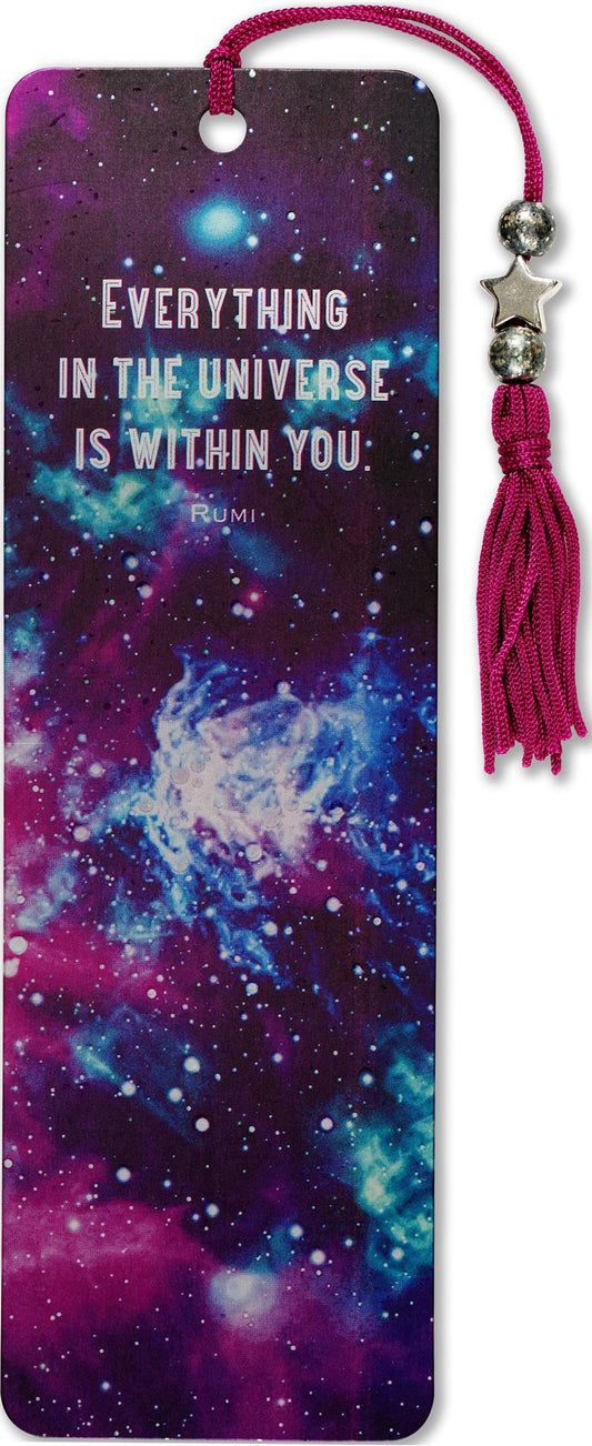 Beaded Bookmark Galaxy
