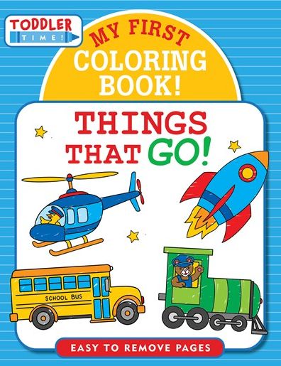 Things That Go: My 1st Coloring Book