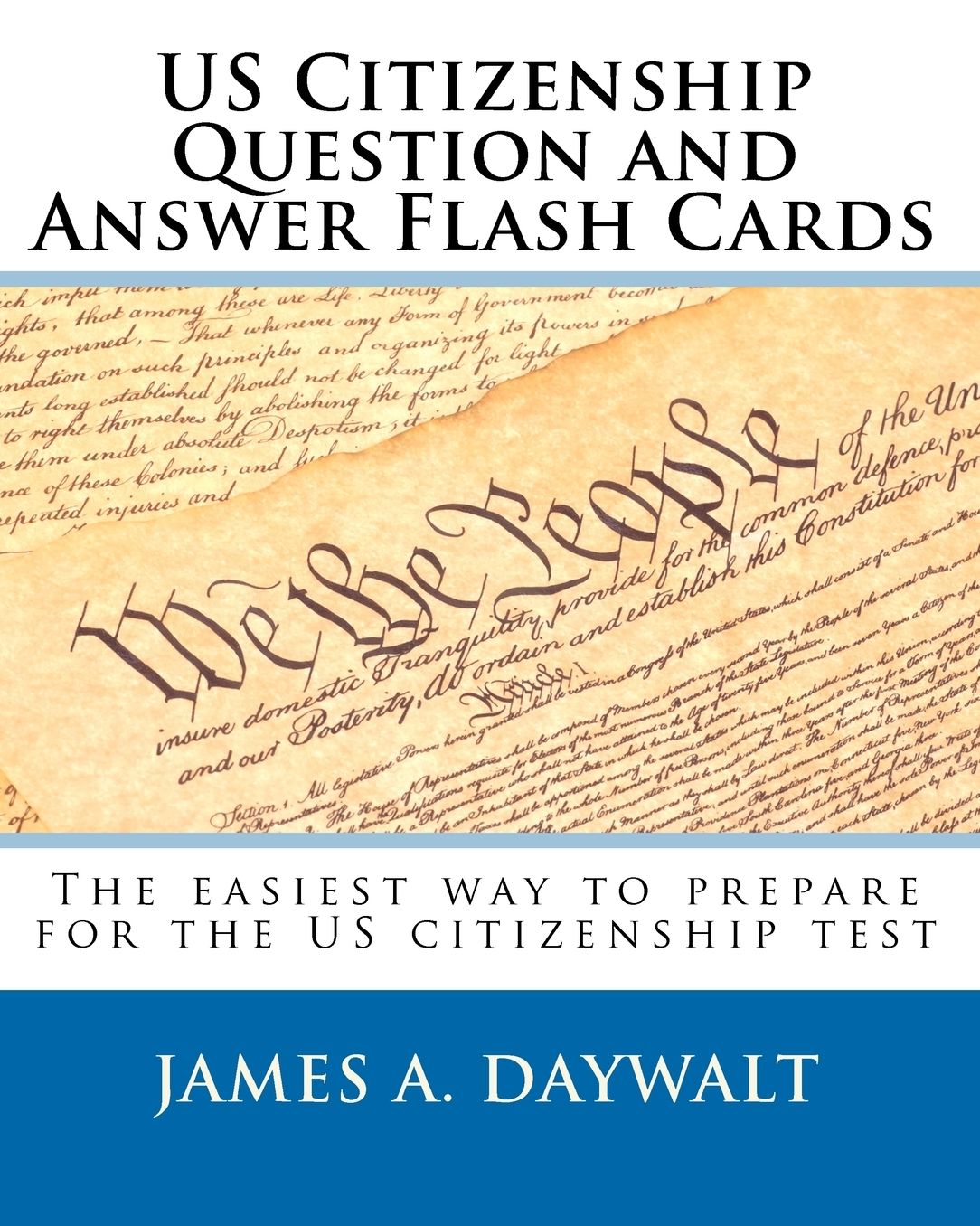 US Citizenship Question and Answer Flash Cards