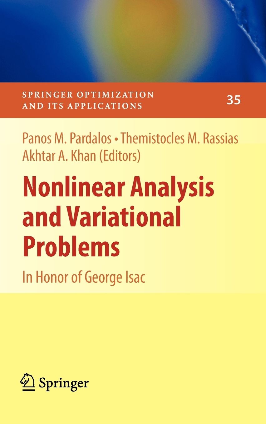 Nonlinear Analysis and Variational Problems: In Honor of George Isac