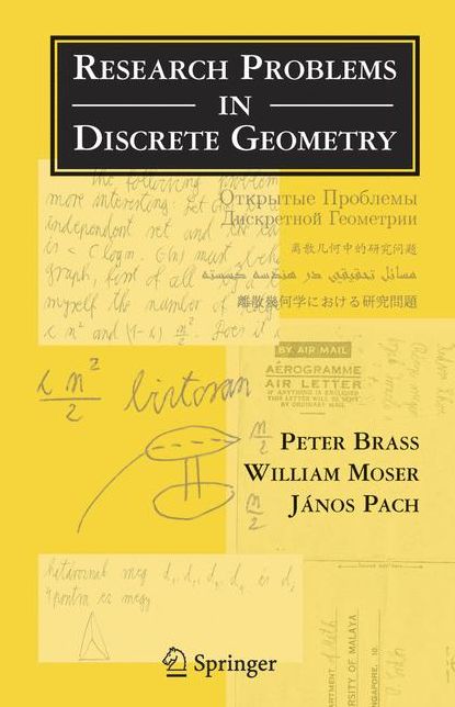 Research Problems in Discrete Geometry