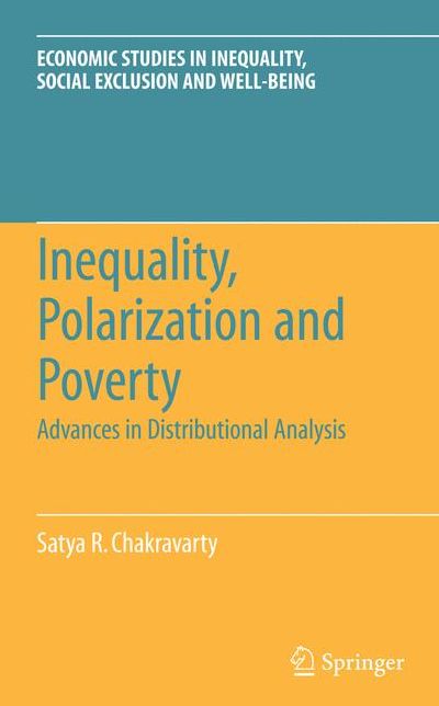 Inequality, Polarization and Poverty: Advances in Distributional Analysis