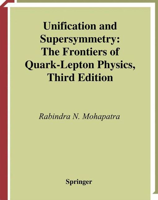 Unification and Supersymmetry: The Frontiers of Quark-Lepton Physics