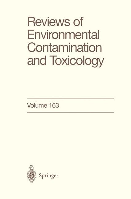 Reviews of Environmental Contamination and Toxicology: Continuation of Residue Reviews