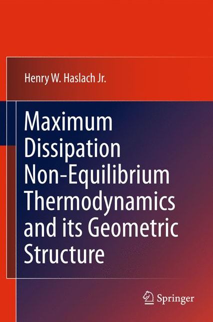 Maximum Dissipation Non-Equilibrium Thermodynamics and its Geometric Structure