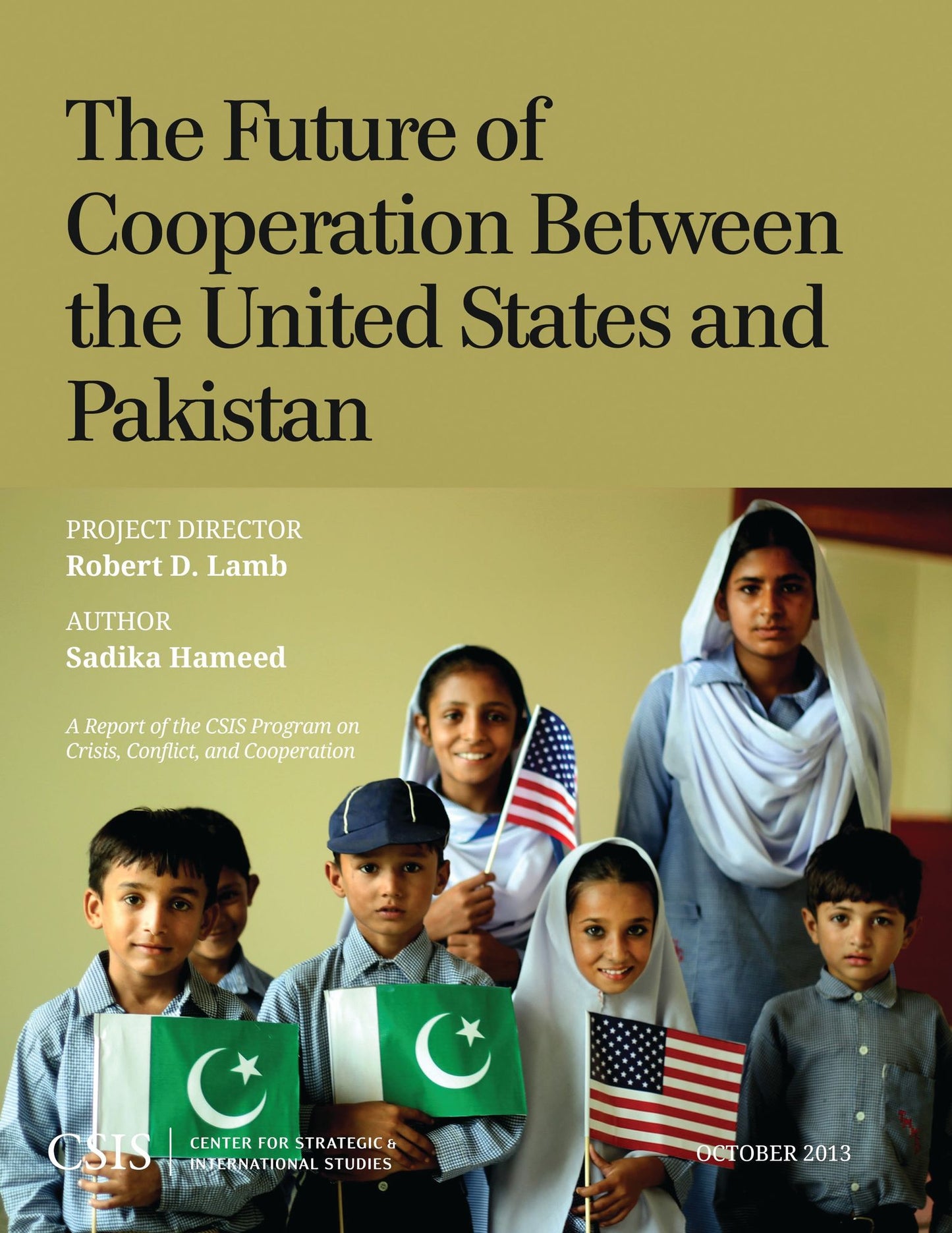 The Future of Cooperation between the United States and Pakistan