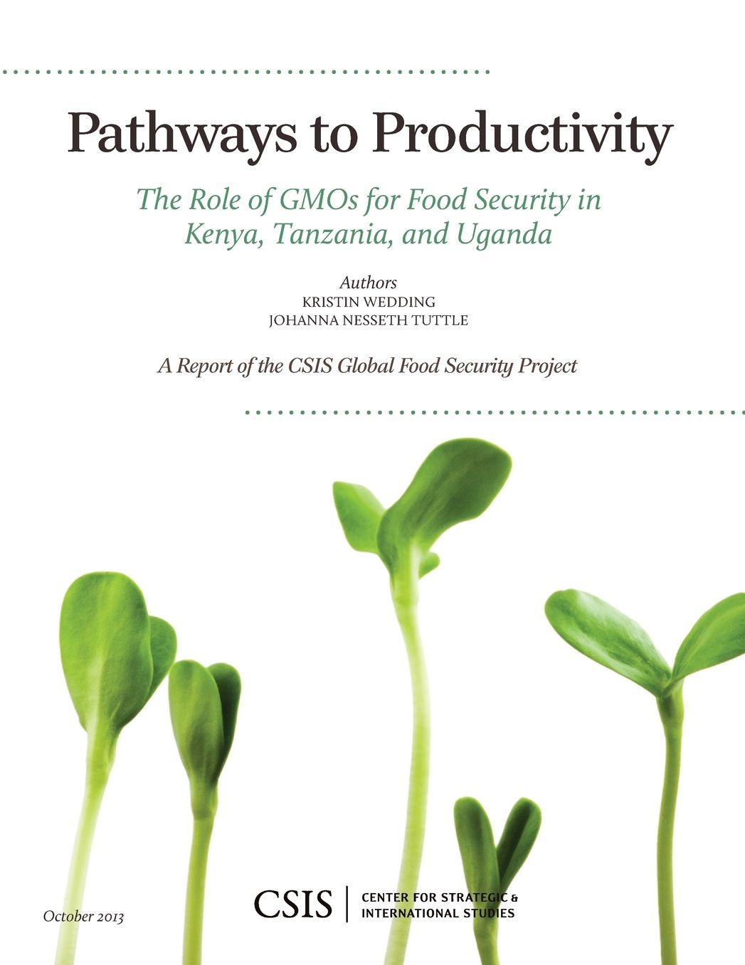 Pathways to Productivity: The Role of Gmos for Food Security in Kenya, Tanzania, and Uganda