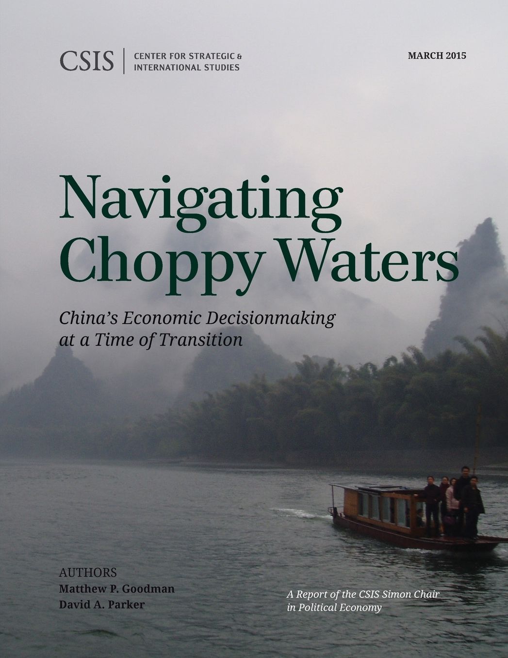 Navigating Choppy Waters: China's Economic Decisionmaking at a Time of Transition