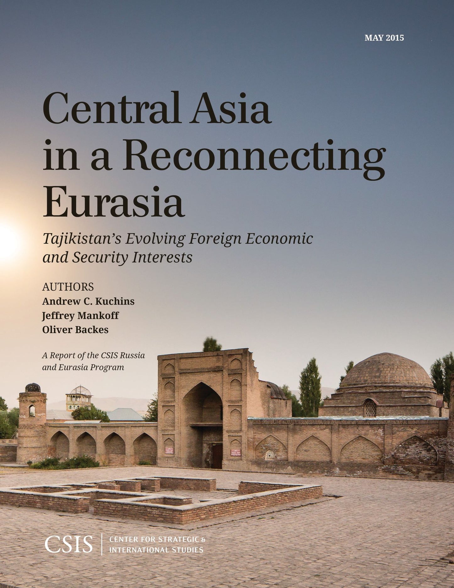 Central Asia in a Reconnecting Eurasia: Tajikistan's Evolving Foreign Economic and Security Interests