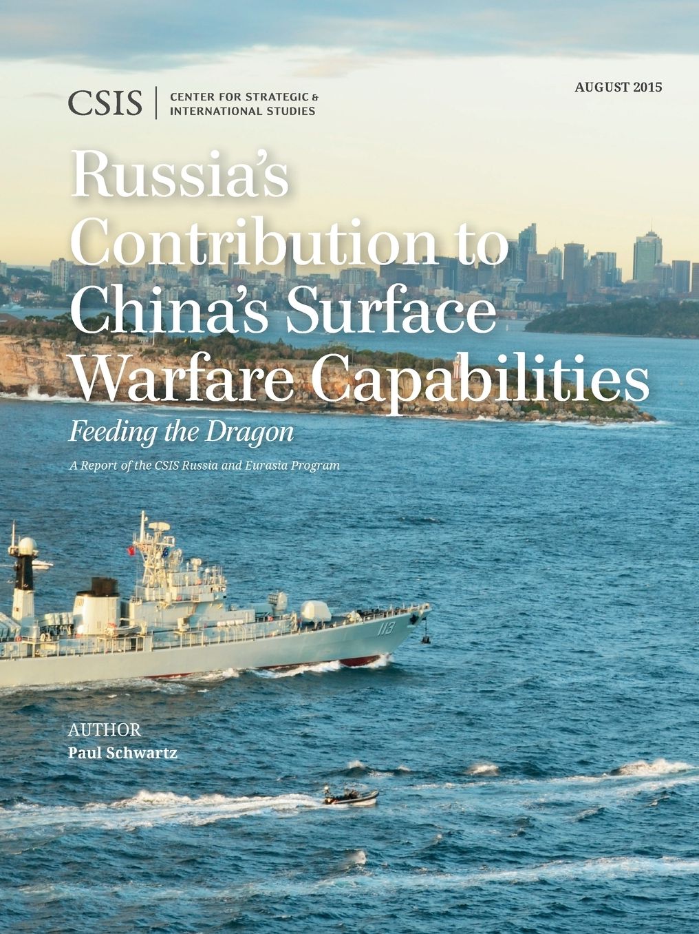 Russia's Contribution to China's Surface Warfare Capabilities: Feeding the Dragon