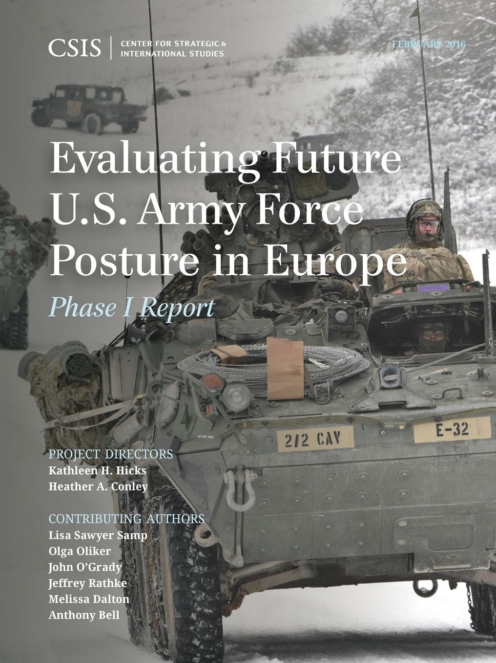 Evaluating Future U.S. Army Force Posture in Europe: Phase I Report