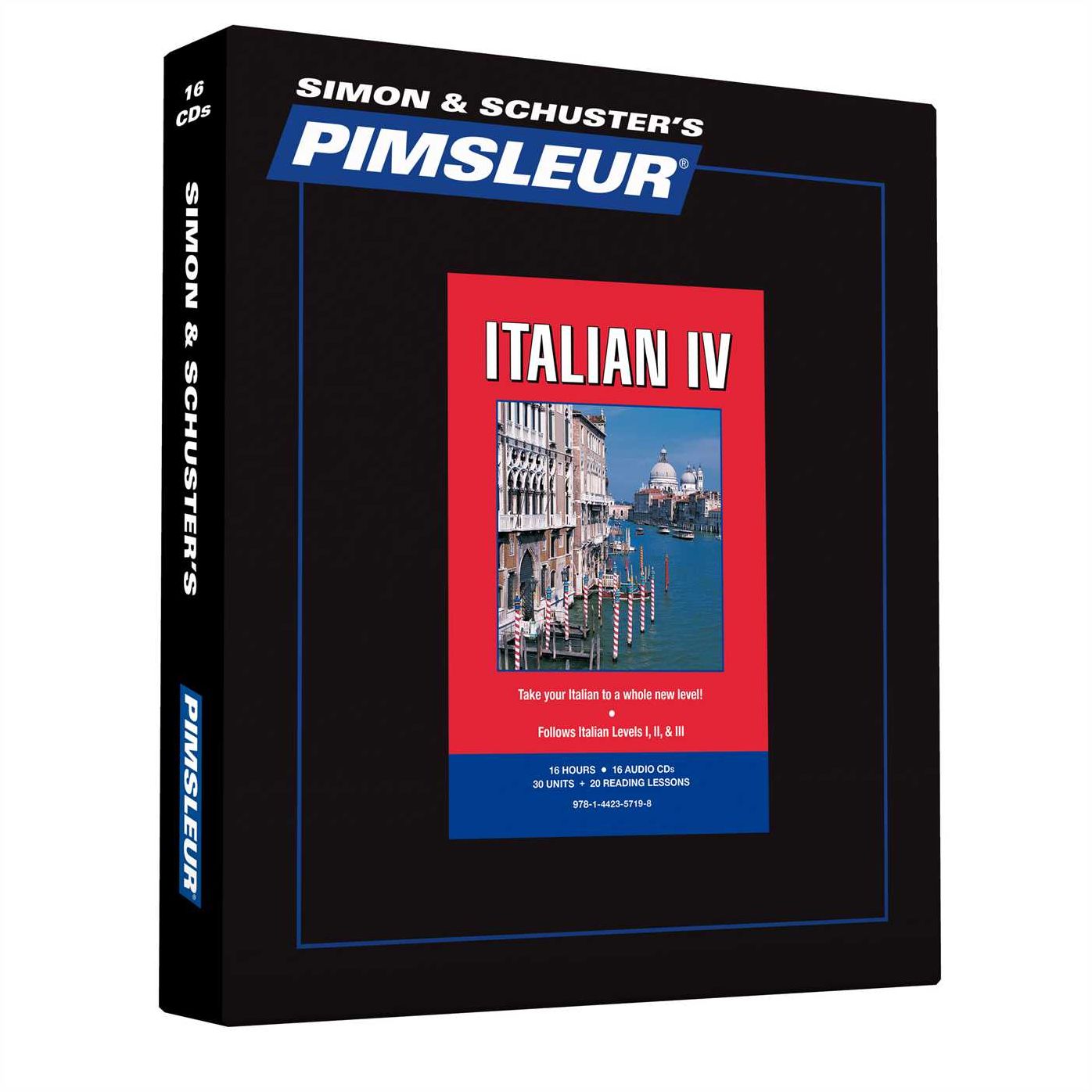 Italian IV, Comprehensive: Learn to Speak and Understand Italian with Pimsleur Language Programs