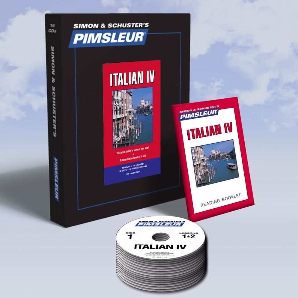Italian IV, Comprehensive: Learn to Speak and Understand Italian with Pimsleur Language Programs