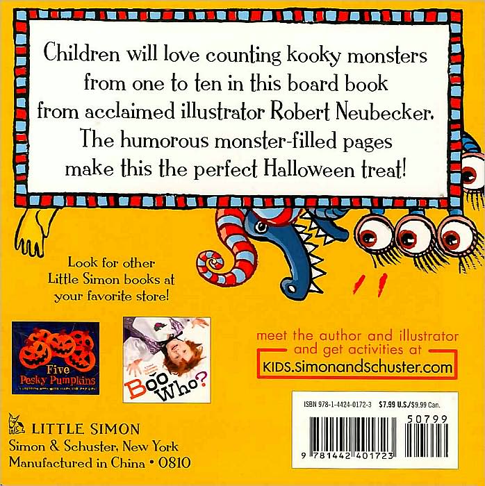 Too Many Monsters!: A Halloween Counting Book