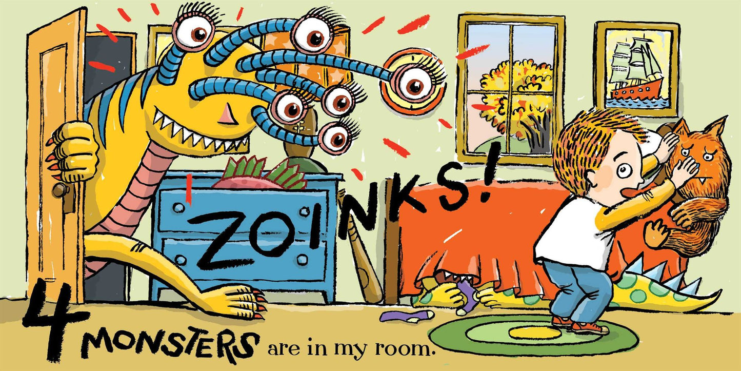 Too Many Monsters!: A Halloween Counting Book