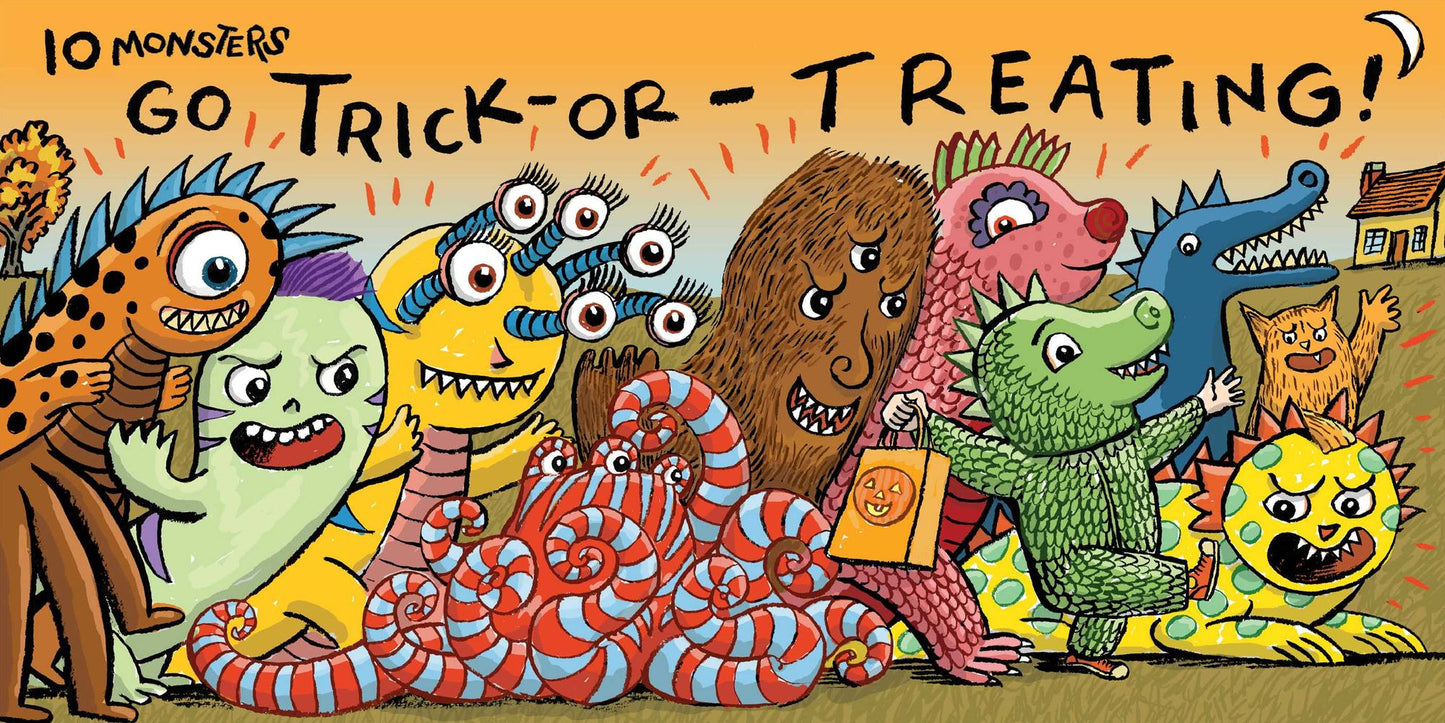 Too Many Monsters!: A Halloween Counting Book