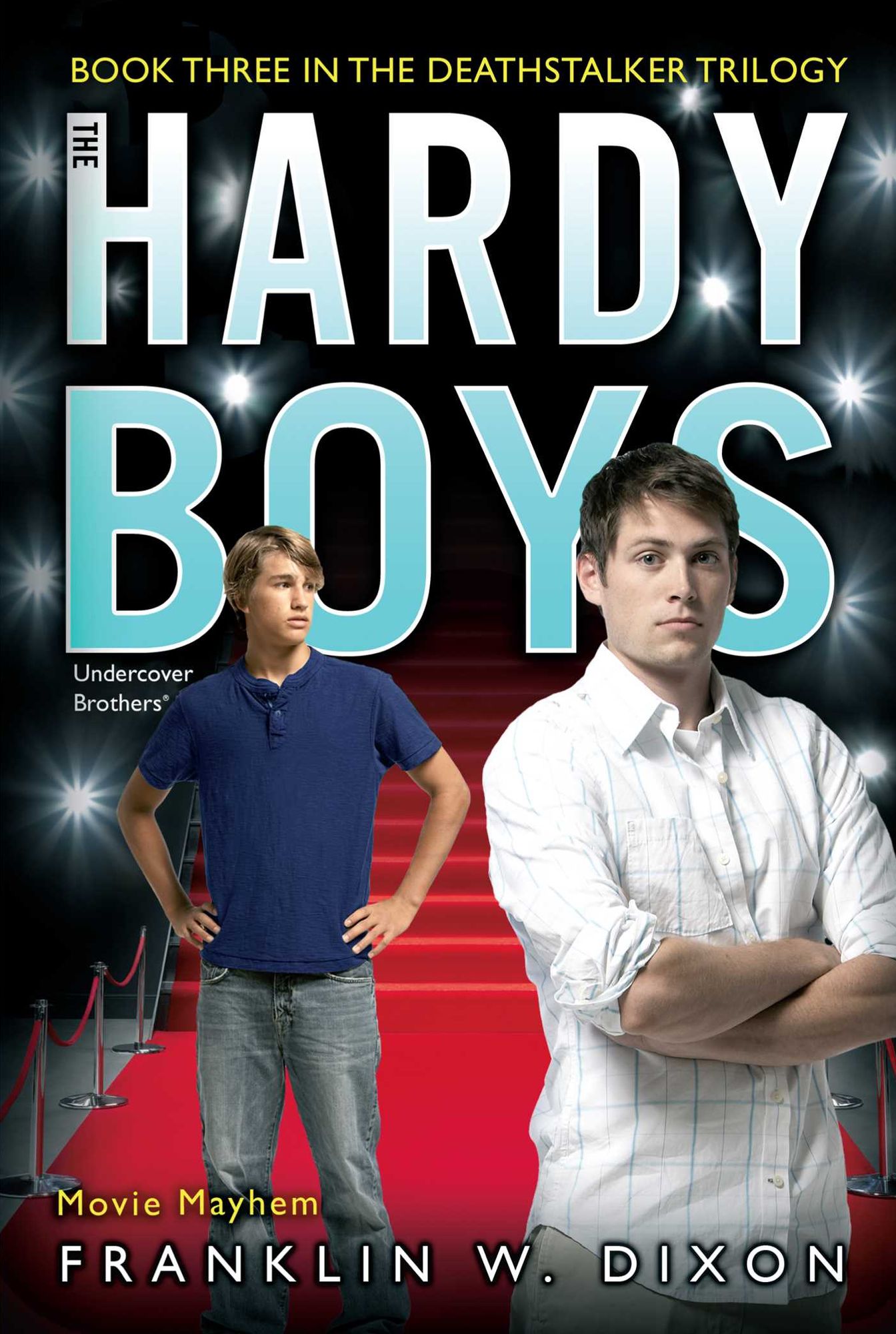 Movie Mayhem: Book Three in the Deathstalker Trilogy (Hardy Boys Undercover Brothers Series #39)