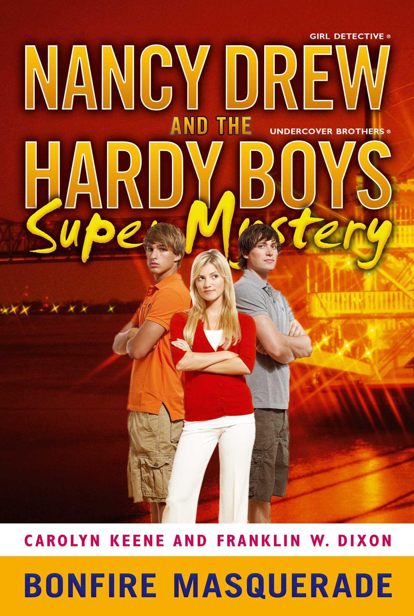 Bonfire Masquerade (Nancy Drew & the Hardy Boys Super Mystery Series #5)